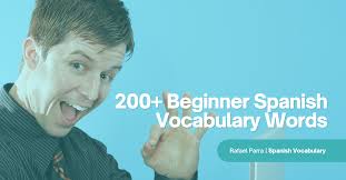 beginner spanish voary words pdf