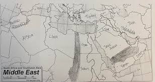 Locate the tropic of cancer and the equator. Middle East North Africa Physical Geography Quiz By Rkowalewski