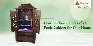 selecting the ideal pooja cabinet for