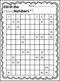 120 Chart Fill In Puzzle Fun 120 Chart Fill In Puzzles Chart