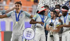 Lewis cook held the trophy aloft after becoming the first england captain to lead his country to victory in a major. England Under 20 Dominic Calvert Lewin Ecstatic After World Cup Triumph Football Sport Express Co Uk