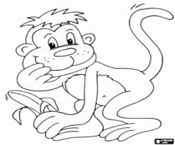 É cada desenho mais fofo que o outro. Desenhos De Macacos Para Colorir Jogos De Pintar E Imprimir