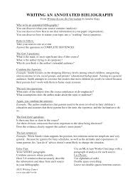 The Annotated Bibliography MLA Style  What is an Annotated     How to do an annotated bibliography  MLA   