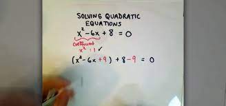 Solve The Quadratic Equation Math