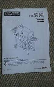 master forge heavy duty grill manual