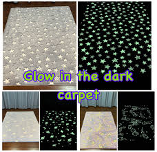 3d glow in the dark carpet anti slip