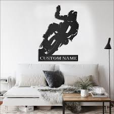 Motorcycle Wall Art Metal Wall Art
