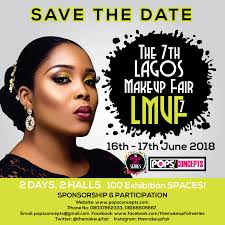 date the 7th lagos makeup fair lmuf7