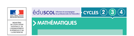 Ressources d'accompagnement programmes mathématiques