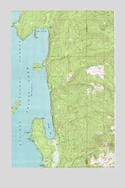 Priest Lake Se Id Topographic Map Topoquest