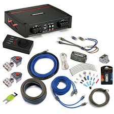 Kicker makes a wide range of aftermarket car audio components, including subwoofers and amplifiers. Kicker 44kxa8001 Car Audio Sub Amp Kxa800 1 4 Ga Amplifier Accessory Kit 3 Year