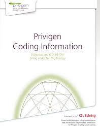 Privigen Coding Information