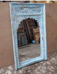 Mirror Carved Wooden Wall Mirror Indian