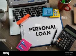 PERSONAL LOAN man hand Tablet Technology Internet and network to Personal  loan Stock Photo - Alamy