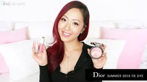 dior summer 2016 tie dye makeup review