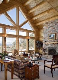 home interior cabin style design ideas