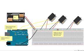 using multiple servos with arduino