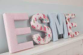 Fabric Letters By Babyface
