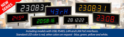 Digital Led Wall Clocks Elen