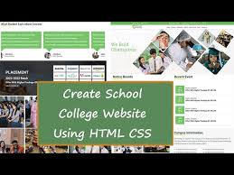 college design using html