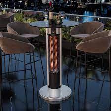 Mara Bar Table With Heating Ø 70 Cm