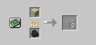 how to make glass in minecraft java
