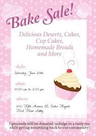 Download Bake Sale Poster Template Bake Sale Ideas For Your Posters