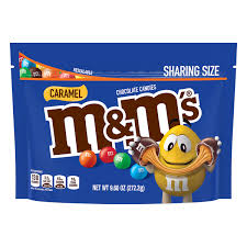 save on m m s caramel chocolate cans