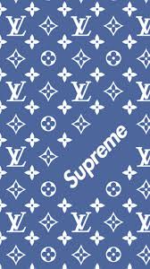 supreme x lv wallpapers wallpaper cave
