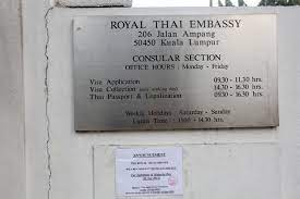 Thailand embassy in malaysia address: How To Get A Thai Visa In Kuala Lumpur