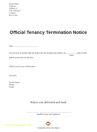 Rent Increase Notice Template Xtech Me