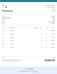 Get Invoice Template Google Docs Word Pictures
