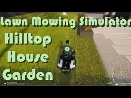 Hilltop House Garden Lawn Mowing