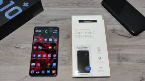Spigen Rugged Armor Case For Samsung Galaxy S10 Plus Unboxing