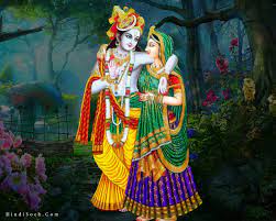 Radha Krishna Romantic Wallpaper