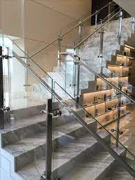 Stairs Glass Railing Design Build
