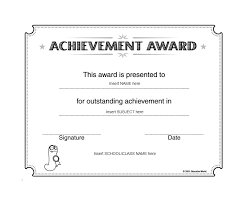 The entire layout has already been prepared for you. 40 Great Certificate Of Achievement Templates Free Templatearchive