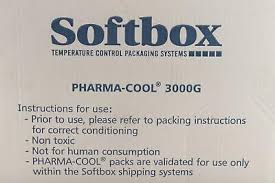 softbox pharma cool 3000g rature