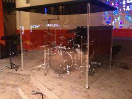 Drum Booth Drum Cage Drums Diy Drums