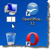 In windows, all executables that display an icon to the user, on the desktop, in the start menu, or in windows explorer, must carry the icon in ico format. Remove The Text Labels From Desktop Icons In Windows 7 8 10