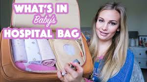 what s in baby s hospital bag you