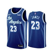 All the best los angeles lakers gear and collectibles are at the official shop.cbssports.com. Lebron James 23 Los Angeles Blue The Jersey Provider