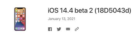 Simply tap the download button embedded below from your ios device. Ios 14 4 Beta 2 Download And More Released For Developers Iphone In Canada Blog