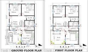 Floor House Plans 2bhk House Plan