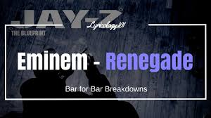 See as i dey you call me your own when it reach my turn lord you no dey delay from generations to generation from laberian to jamaicah you no dey carry last Jay Z Renegade Lyrics Genius Lyrics