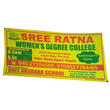 cloth banner in bengaluru karnataka at