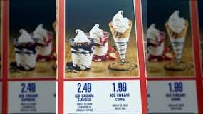 Why did Costco switch to icecream?