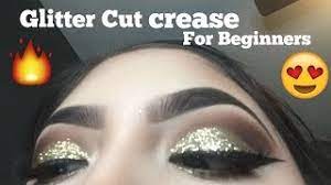 apply glitter eyeshadow
