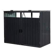 Outdoor Bin Shed For Garbage Storage
