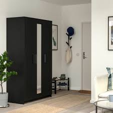Ikea Wardrobe With 3 Doors Black 2028 81120 218 Brown